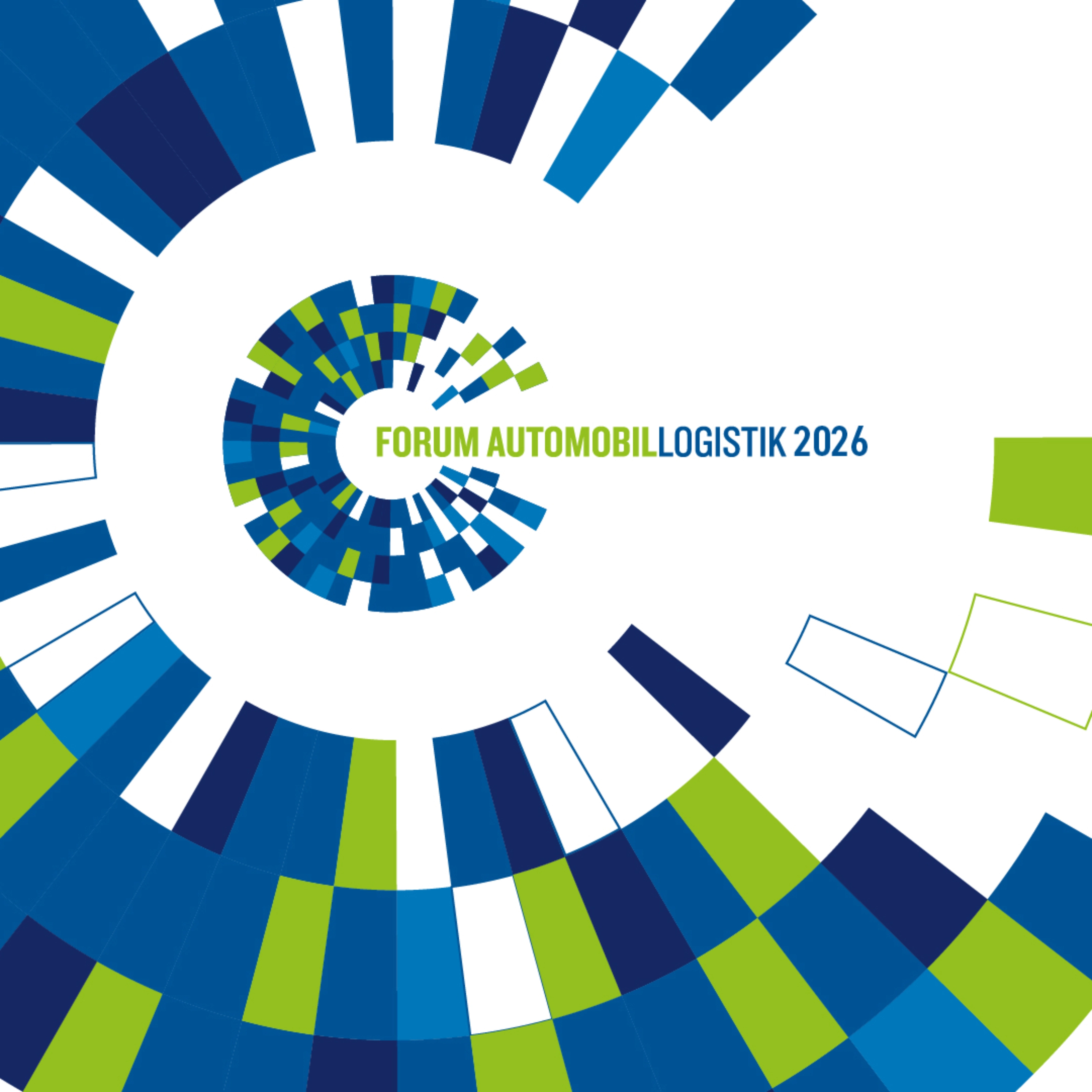 The graphic advertises the next Automotive Logistics Forum in spring 2026.