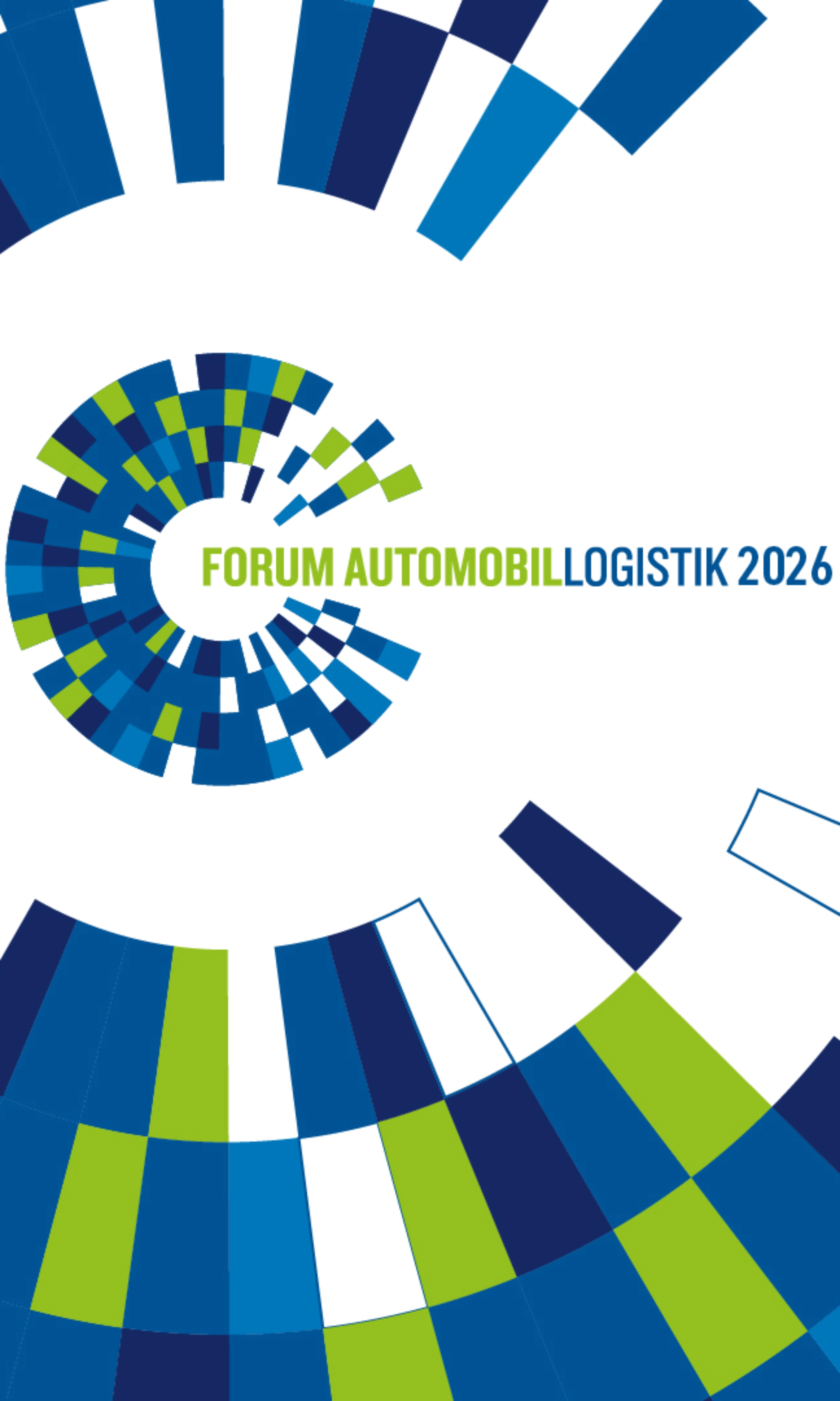 The graphic advertises the next Automotive Logistics Forum in spring 2026.