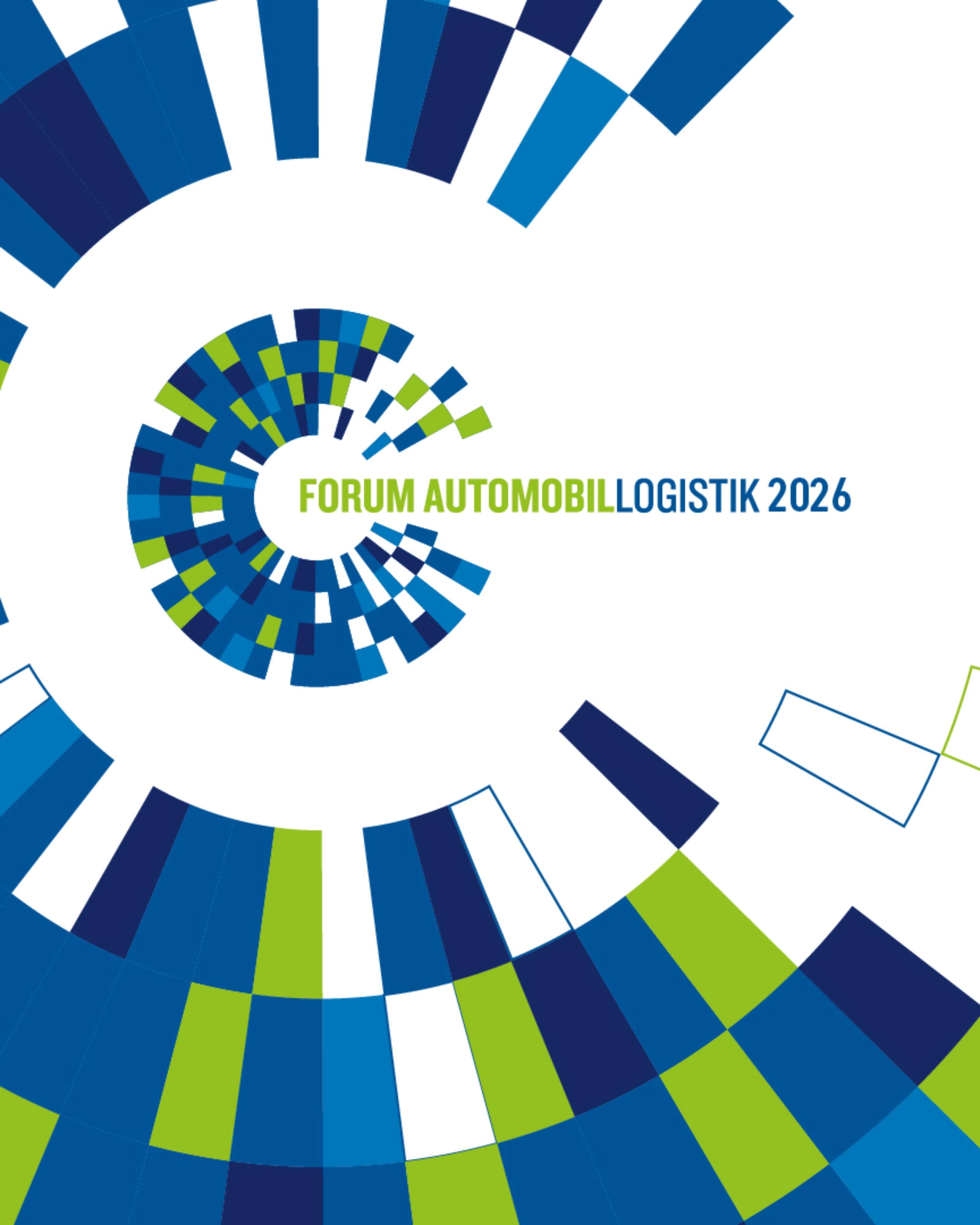 The graphic advertises the next Automotive Logistics Forum in spring 2026.