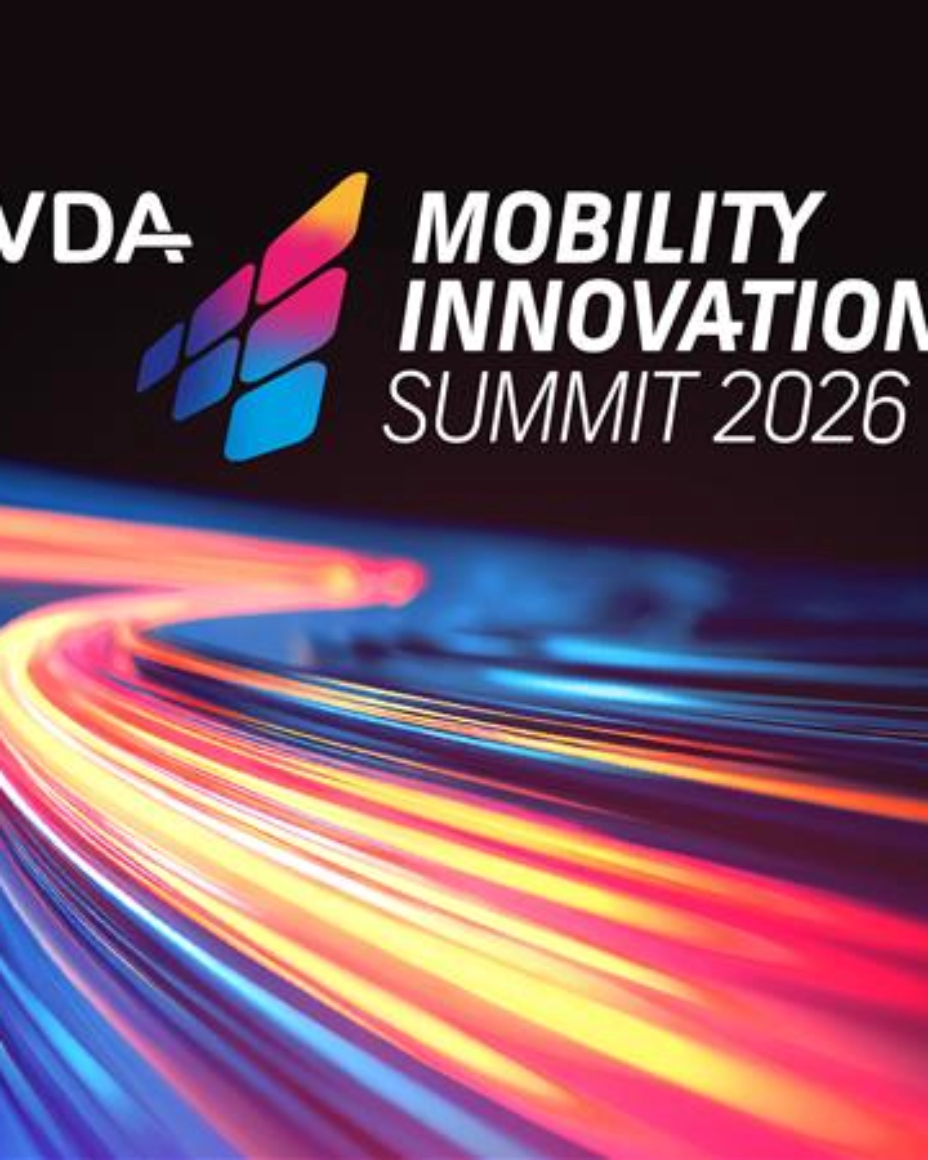 The graphic advertises the next Mobility Innovation Summit in spring 2026.