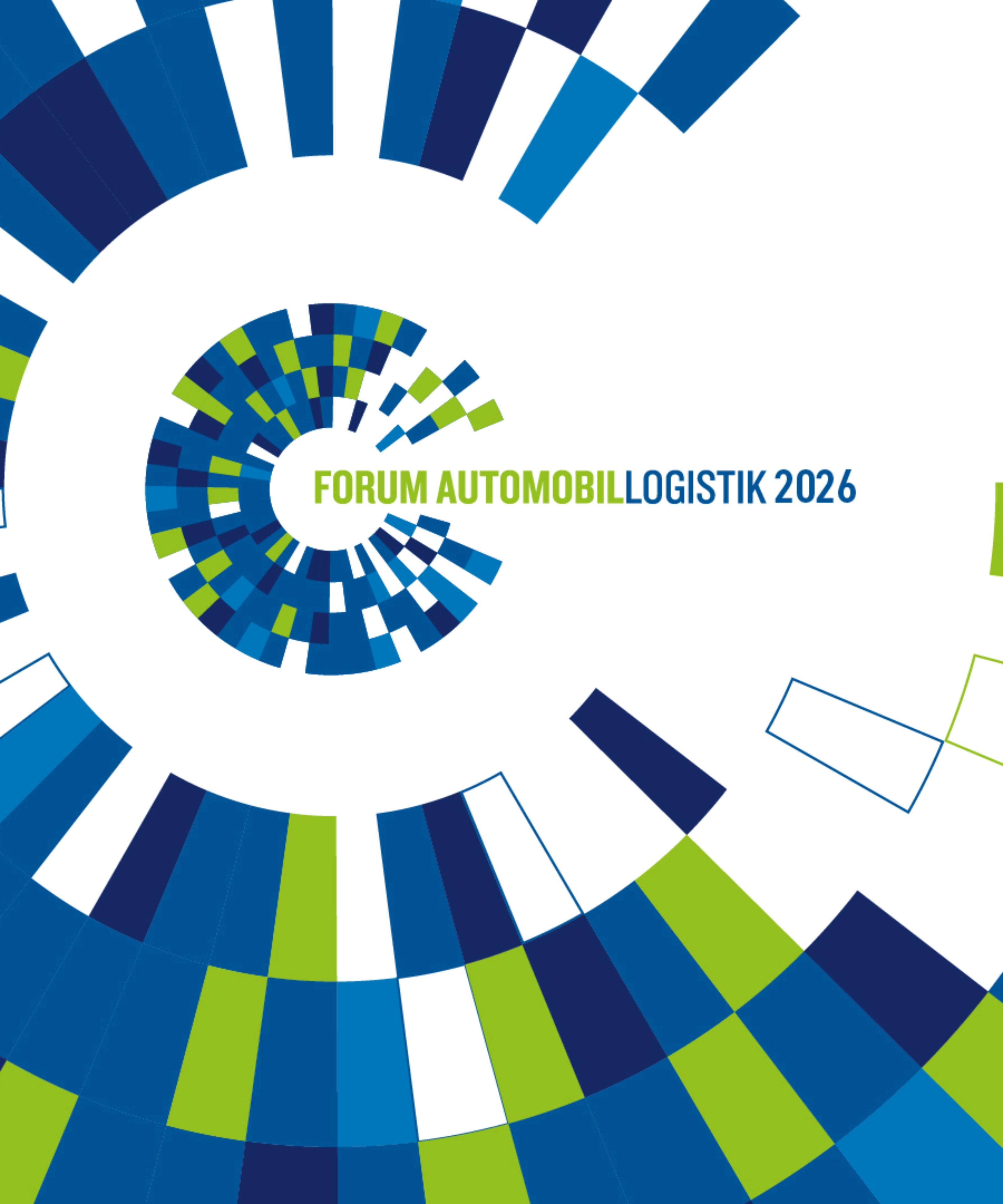 The graphic advertises the next Automotive Logistics Forum in spring 2026.