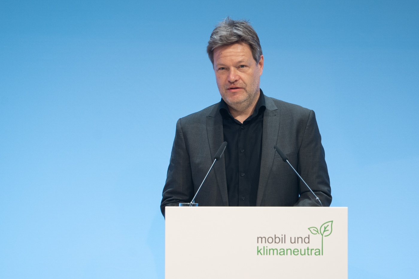 Robert Habeck am Rednerpult
