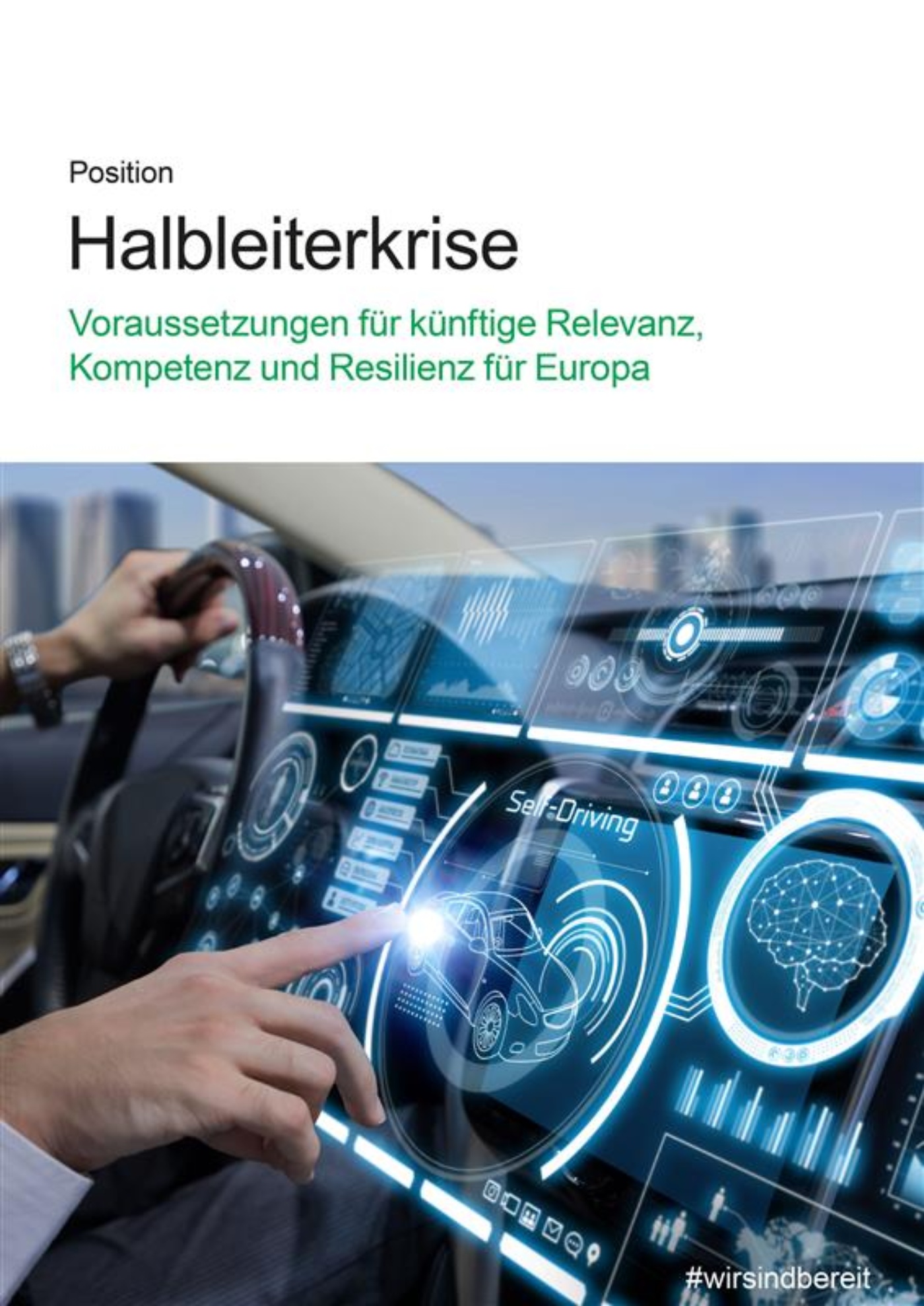 Cover der Studie Halbleiterkrise