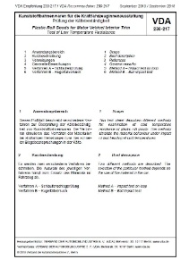 VDA-Recommendations