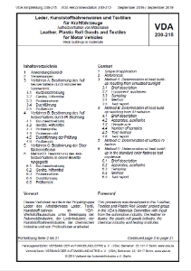 VDA-Recommendations