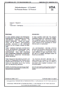 VDA-Recommendations