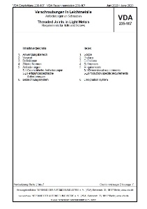 VDA-Recommendations