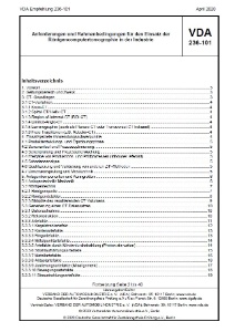 VDA-Recommendations