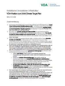 VDA Position