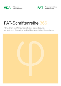 Klimadaten und Nutzungsverhalten zu Auslegung, Versuch und Simulation an  Kraftfahrzeug-Kälte-/Heizanlagen