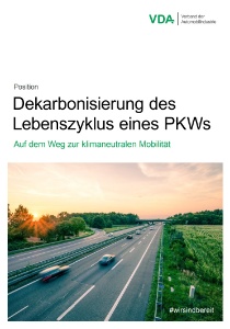 Dekarbonisierung des Lebenszyklus eines PKWs