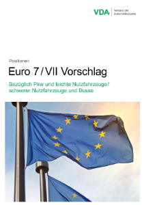 Euro 7 / VII Vorschlag 