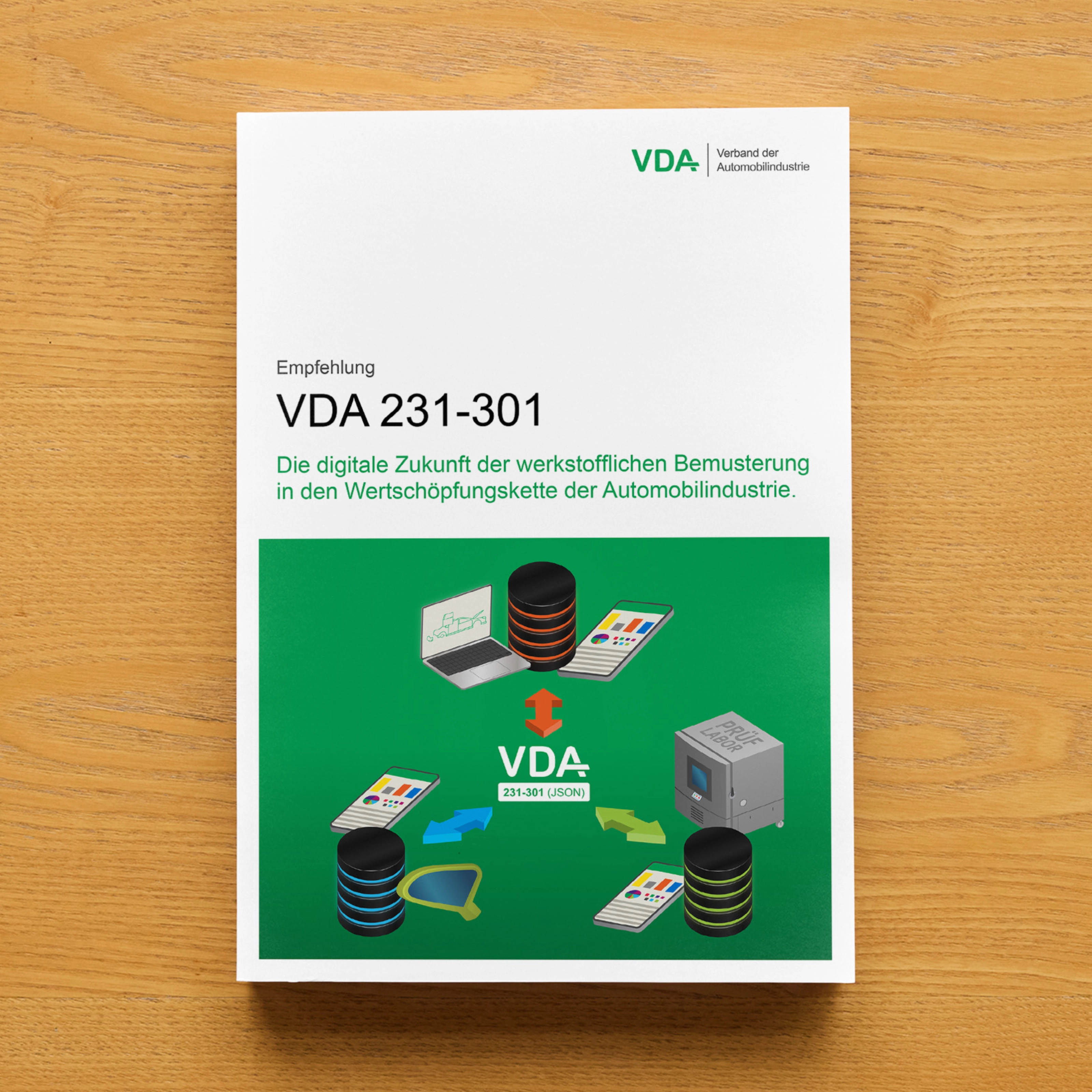 Deckblatt der VDA-Empfehlung mit dem Titel 231-301