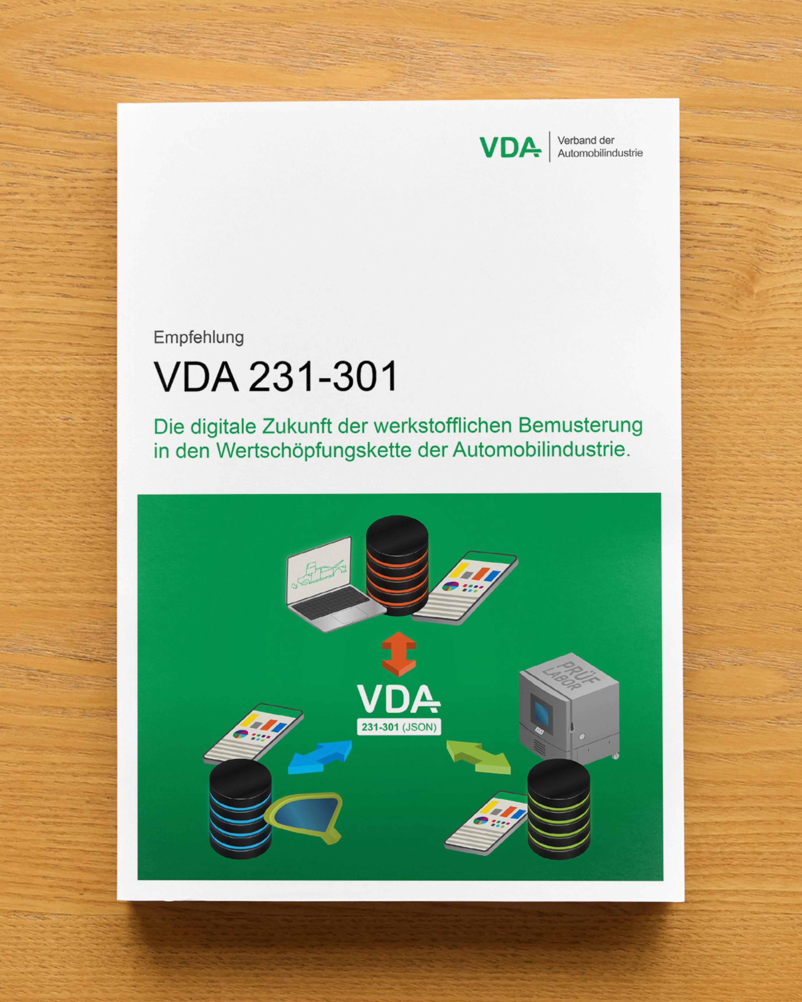 Deckblatt der VDA-Empfehlung mit dem Titel 231-301