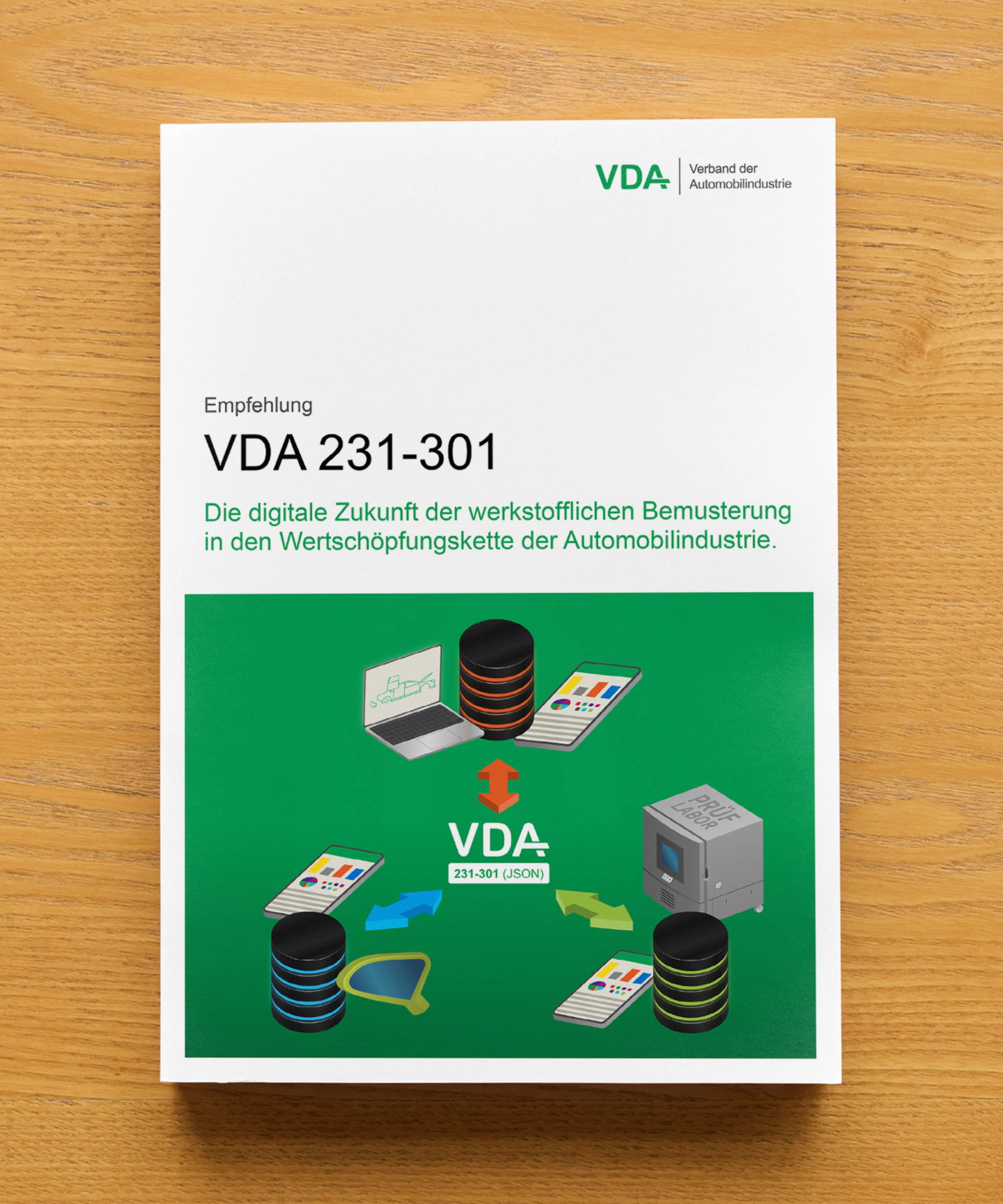 Deckblatt der VDA-Empfehlung mit dem Titel 231-301