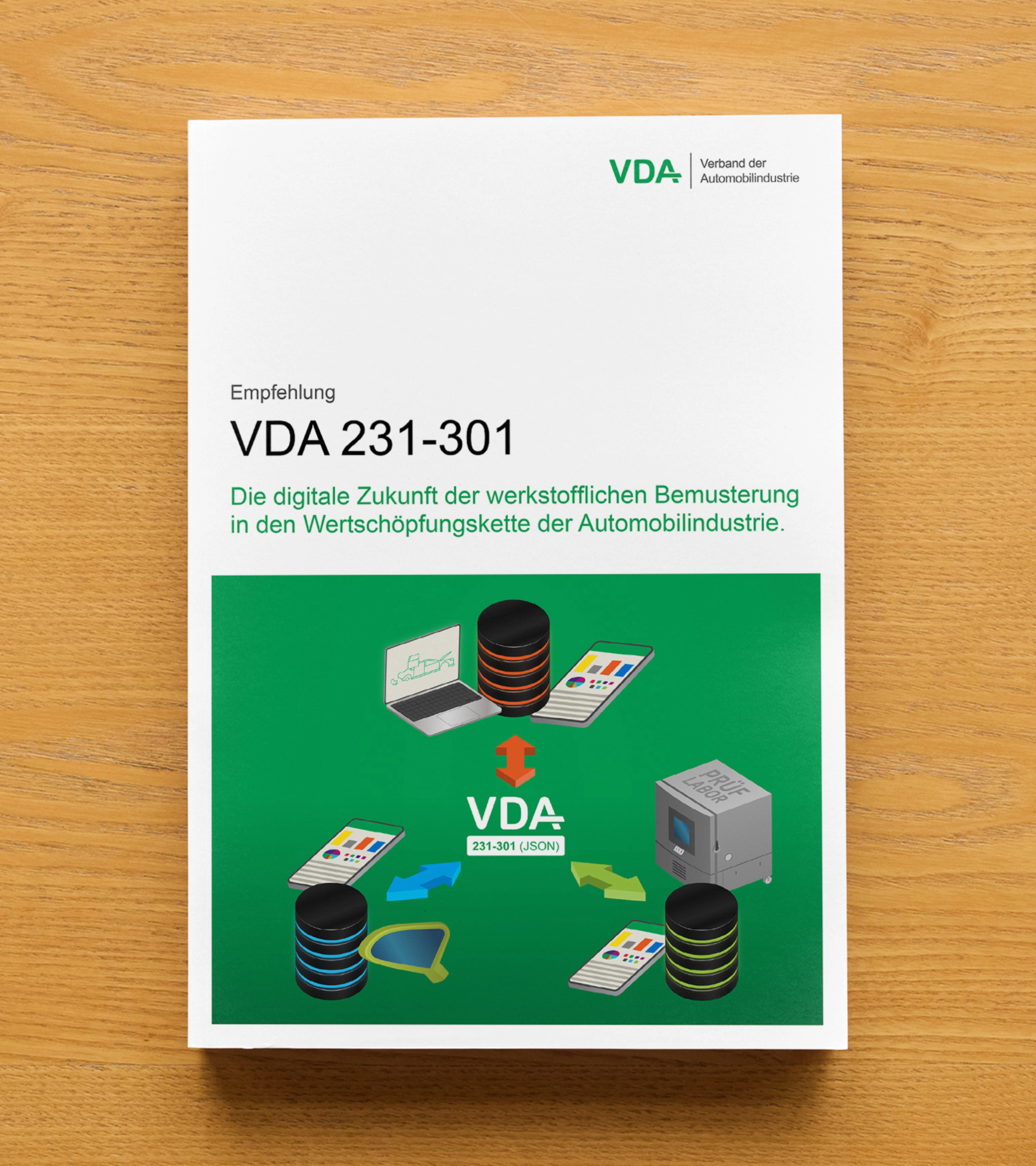 Deckblatt der VDA-Empfehlung mit dem Titel 231-301