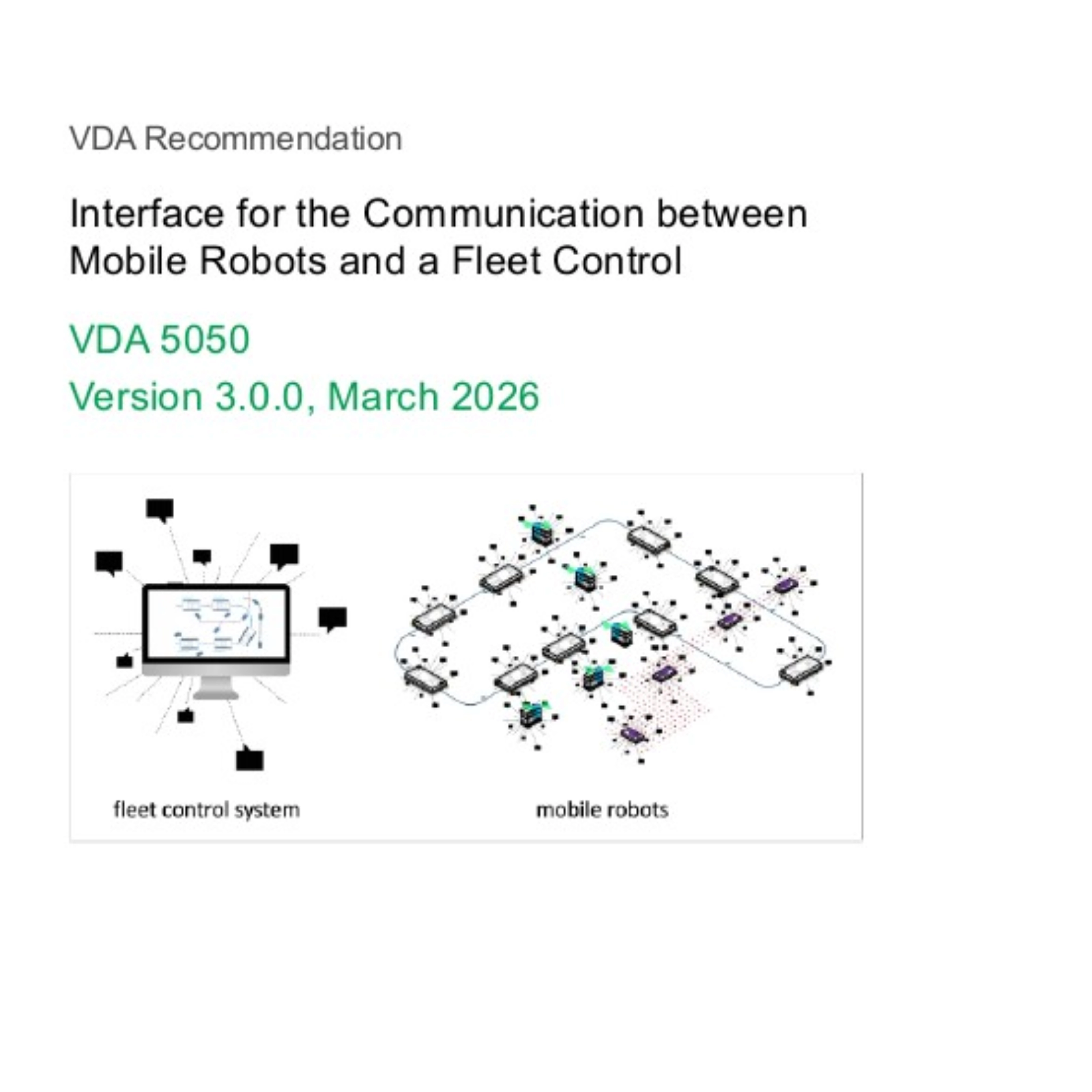 VDA 5050 V3.0 Cover