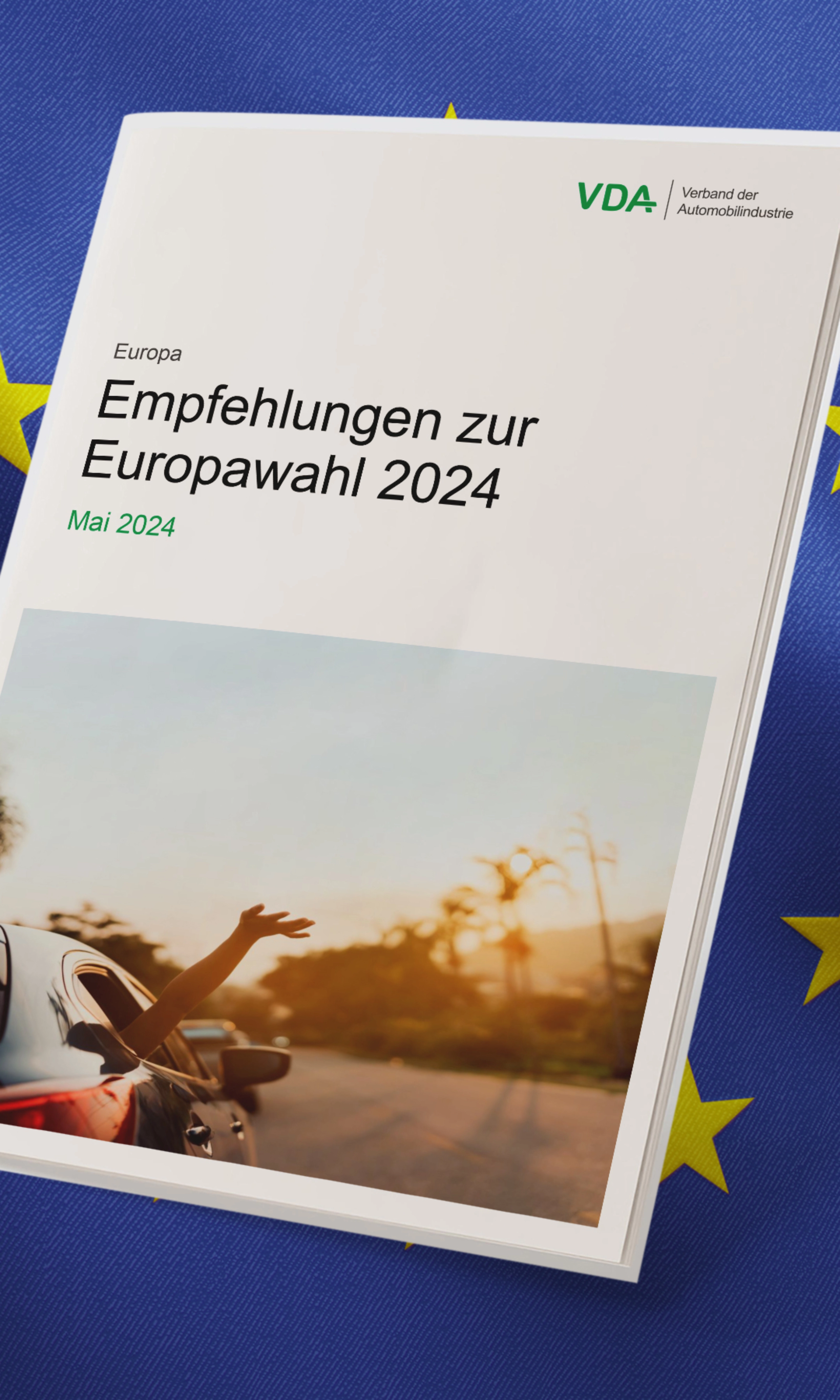 Cover der Publikation VDA Empfehlungen zur Europawahl 2024