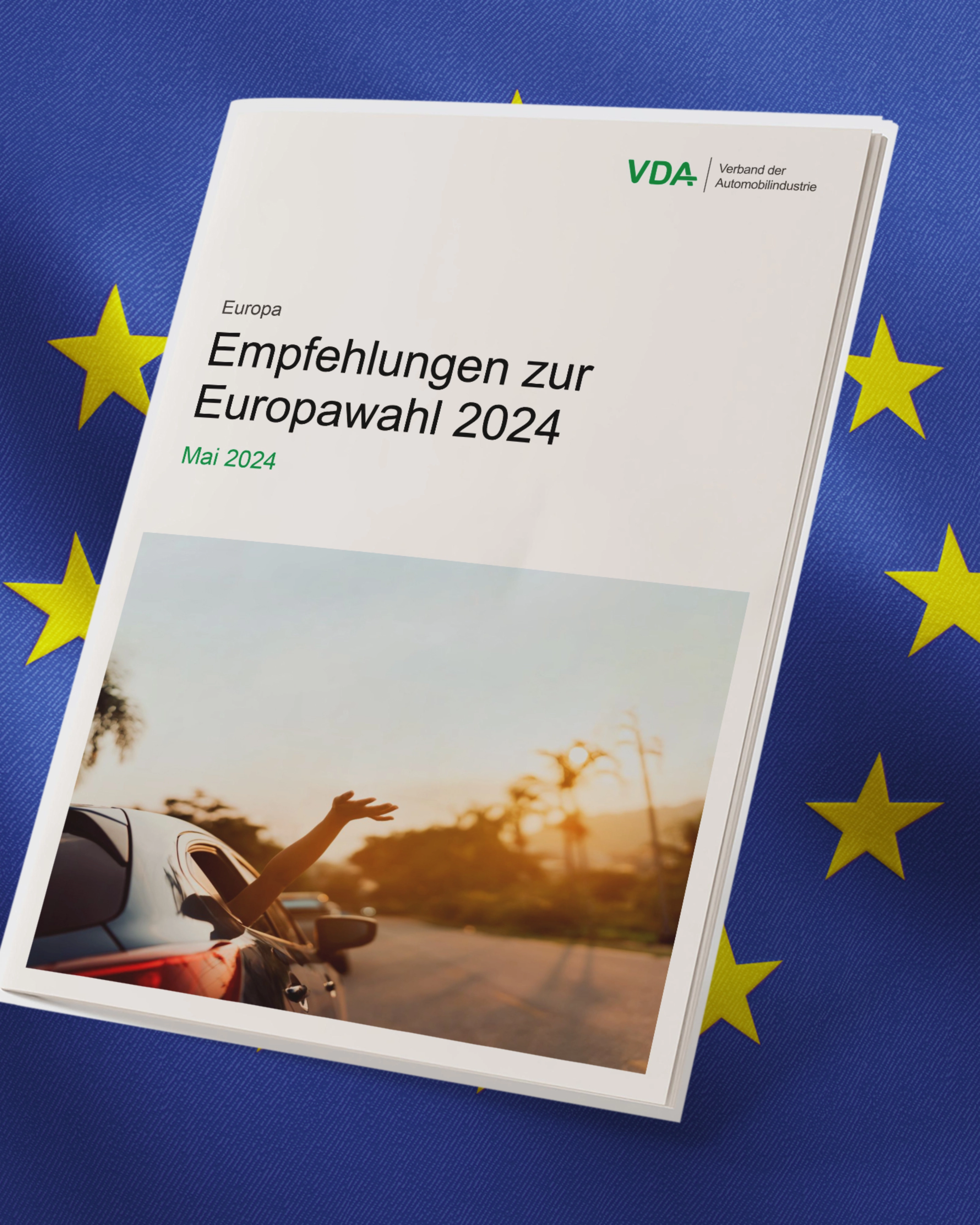 Cover der Publikation VDA Empfehlungen zur Europawahl 2024