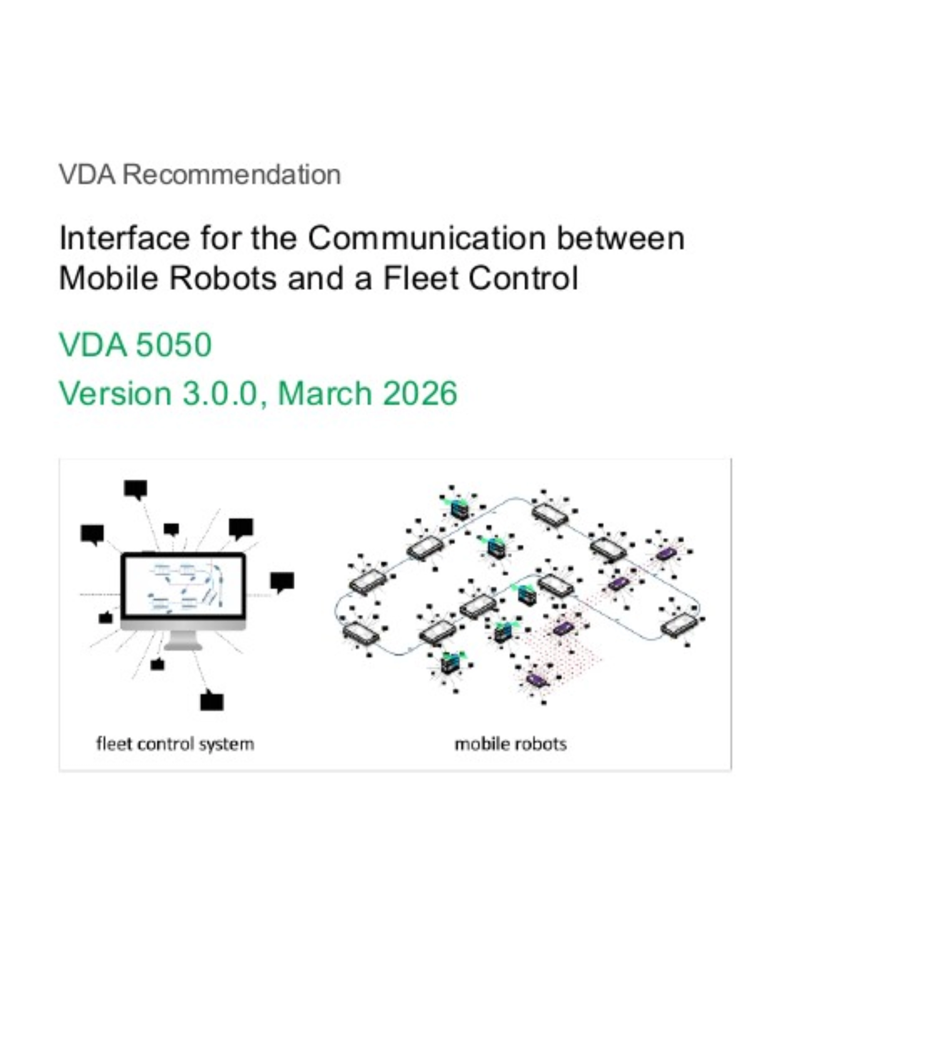 VDA 5050 V3.0 Cover