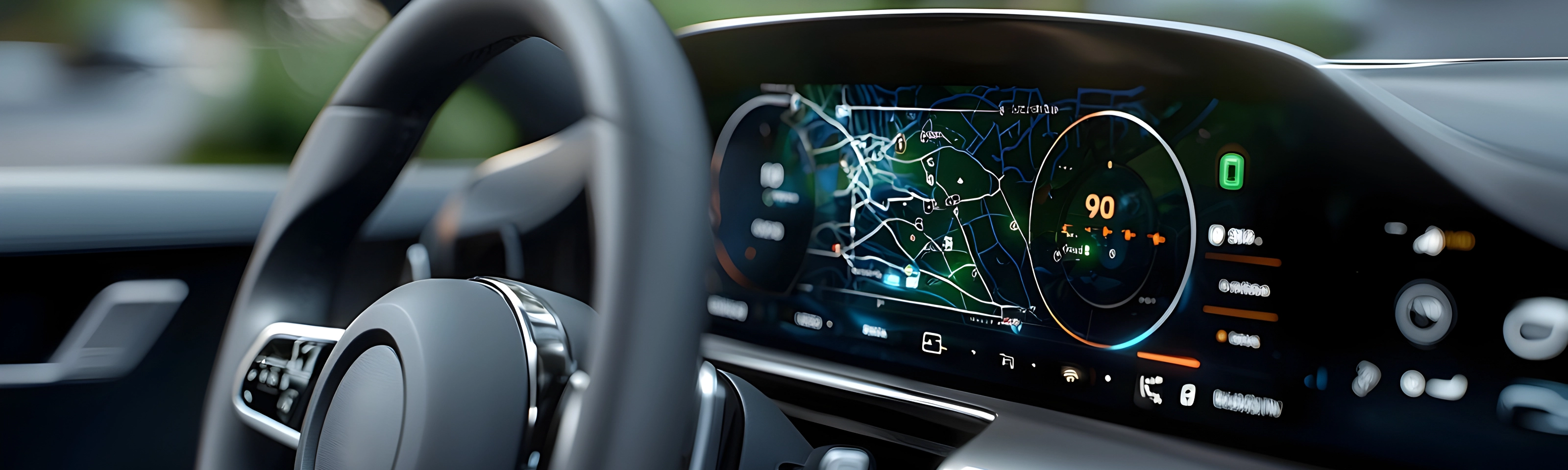 Modern cars offer many connectivity options, including connection to a smartphone.