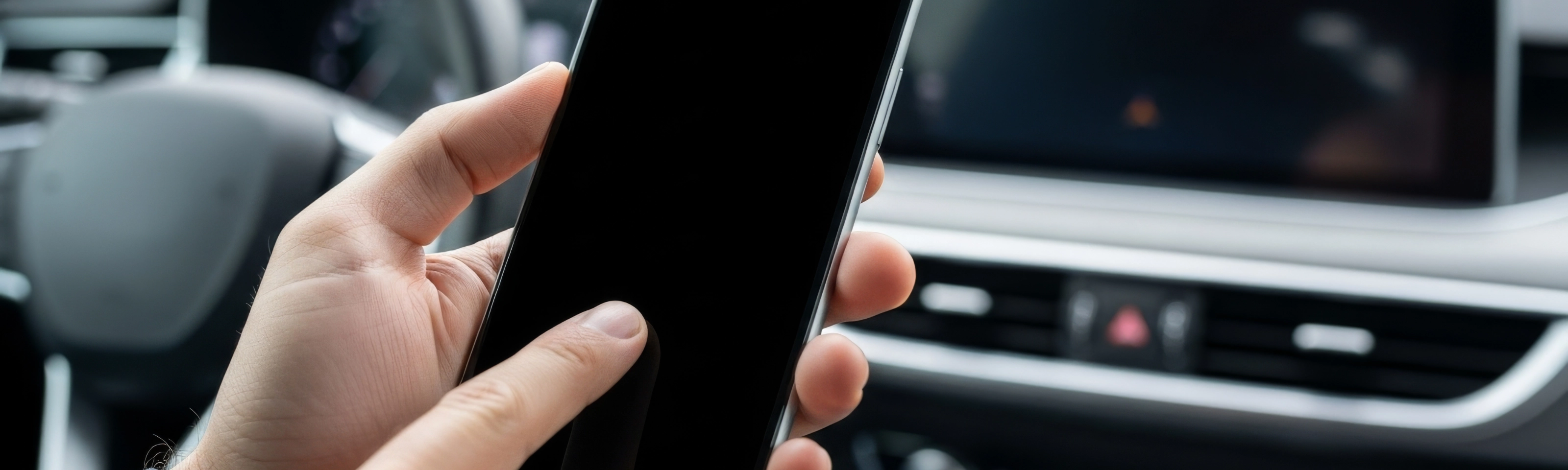 Modern cars offer many connectivity options, including connection to a smartphone.