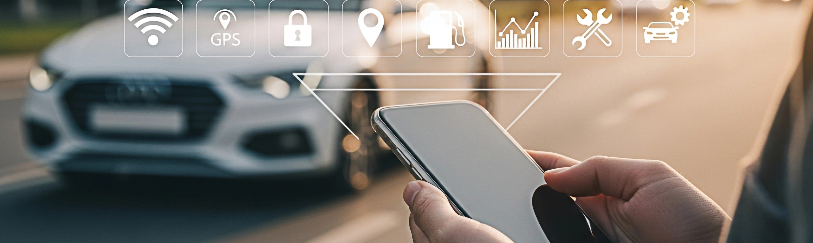 Modern cars offer many connectivity options, including connection to a smartphone.
