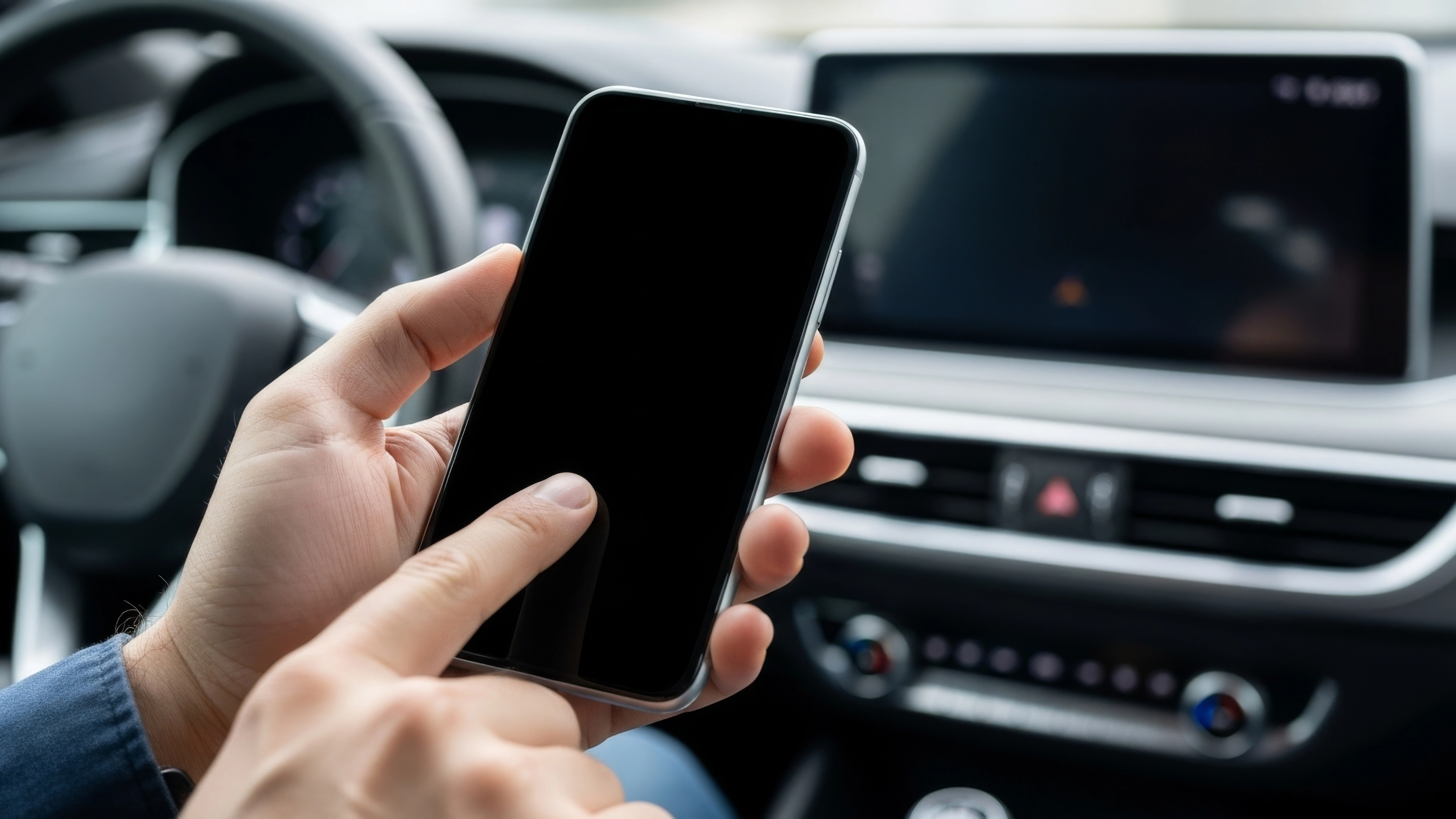 Modern cars offer many connectivity options, including connection to a smartphone.