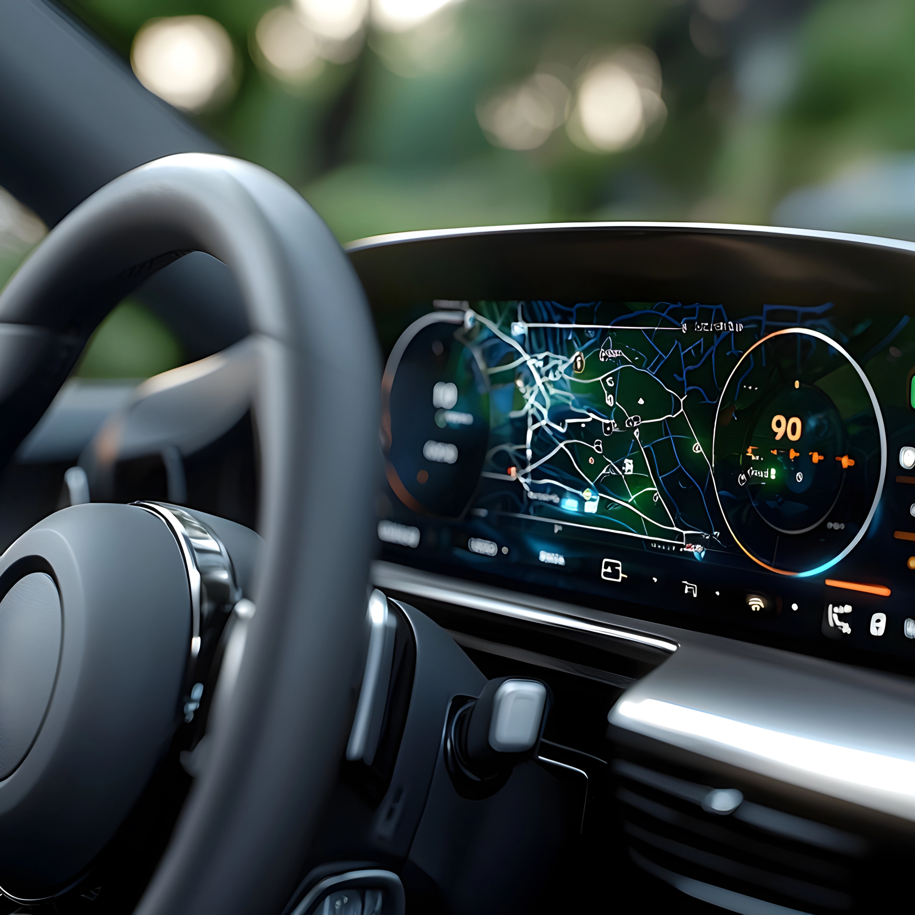 Modern cars offer many connectivity options, including connection to a smartphone.