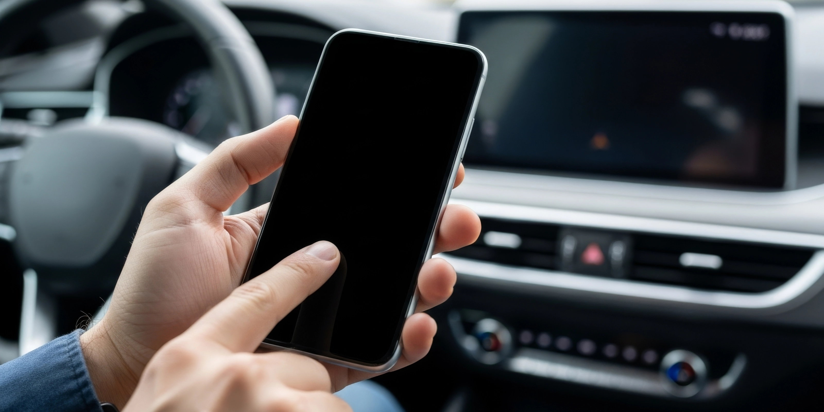 Modern cars offer many connectivity options, including connection to a smartphone.