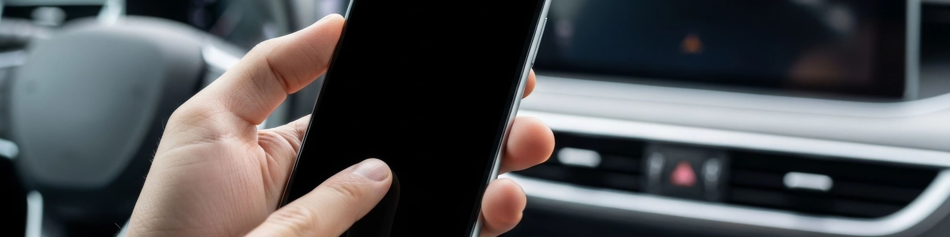 Modern cars offer many connectivity options, including connection to a smartphone.