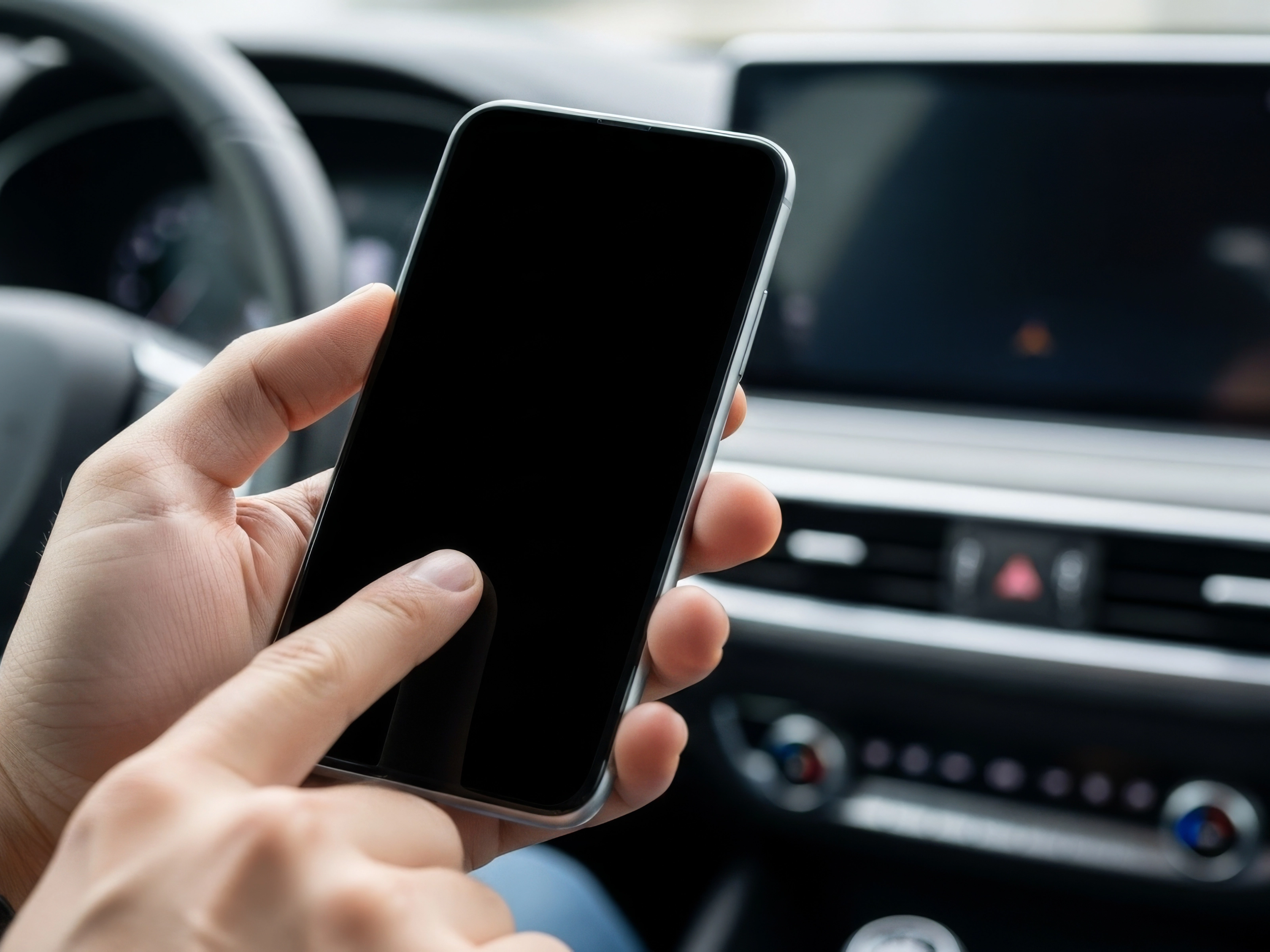 Modern cars offer many connectivity options, including connection to a smartphone.