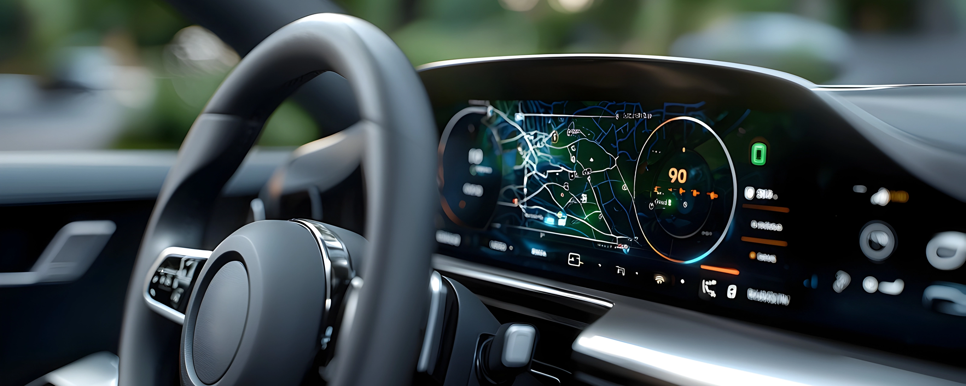 Modern cars offer many connectivity options, including connection to a smartphone.