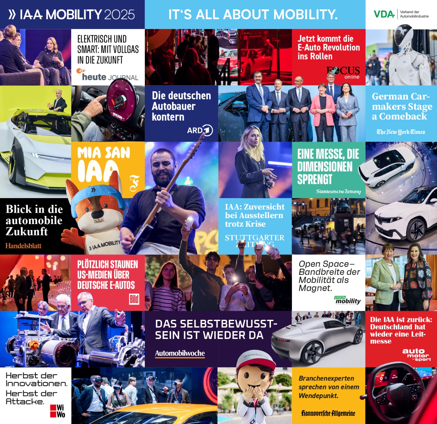 Einige Zitate aus der Berichterstattung zur IAA MOBILITY 2025.